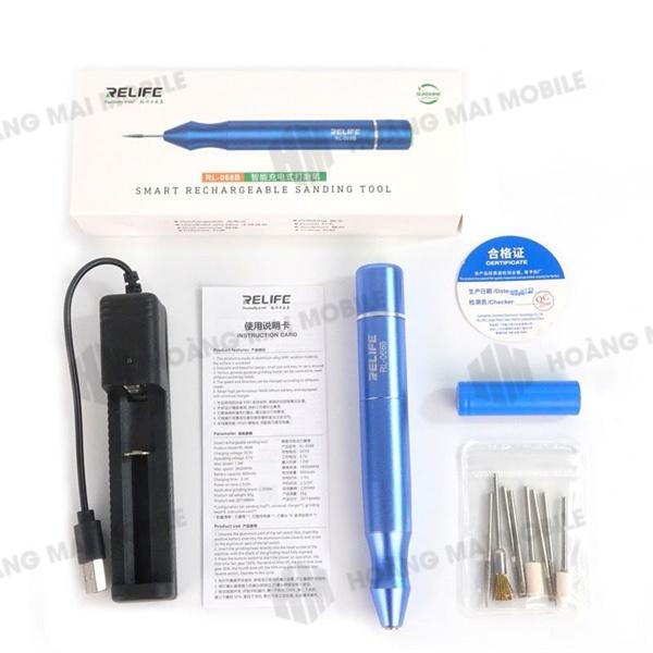 Bộ máy mài RELIFE RL-068B (kèm 8 đầu)