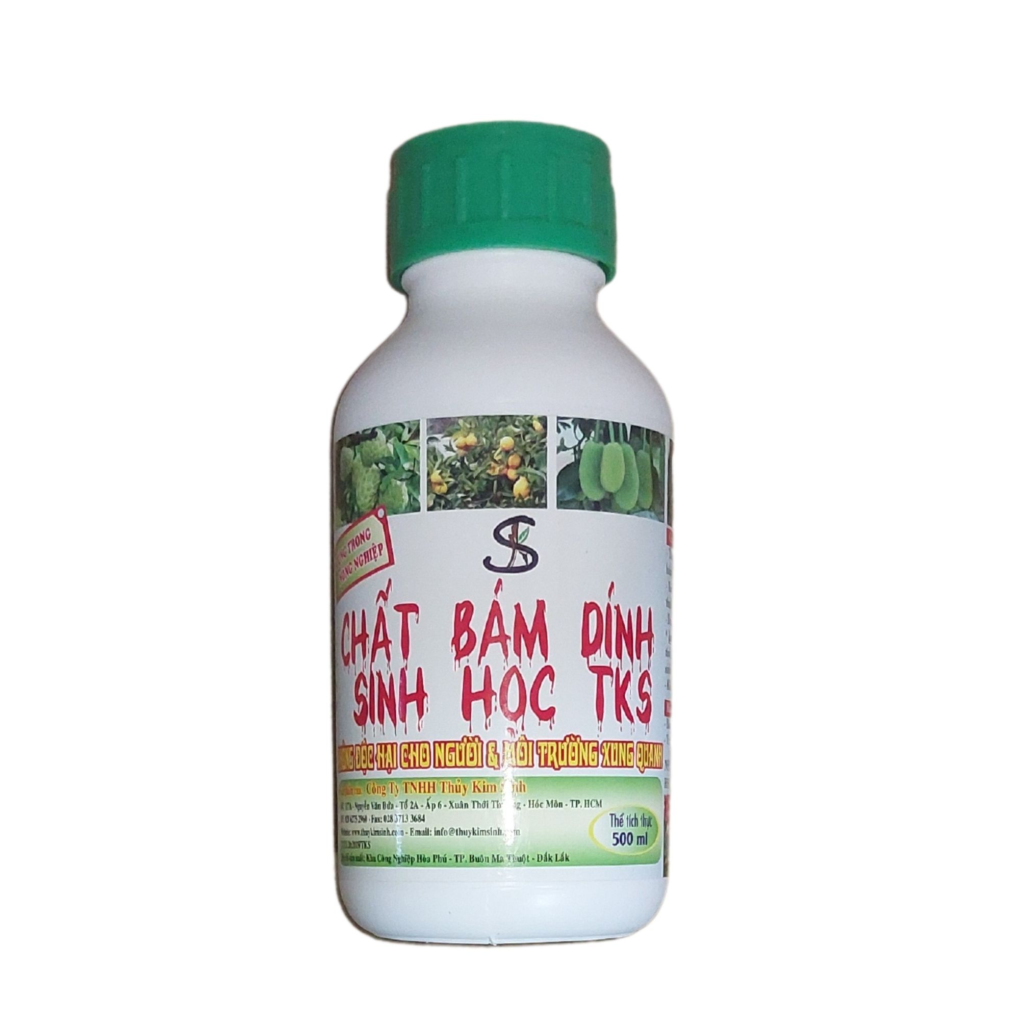 Chất bám dính sinh học TKS - Tăng độ bám dính, Kéo dài hiệu lực của phân thuốc - Chai 500ml - Cây Xanh Store