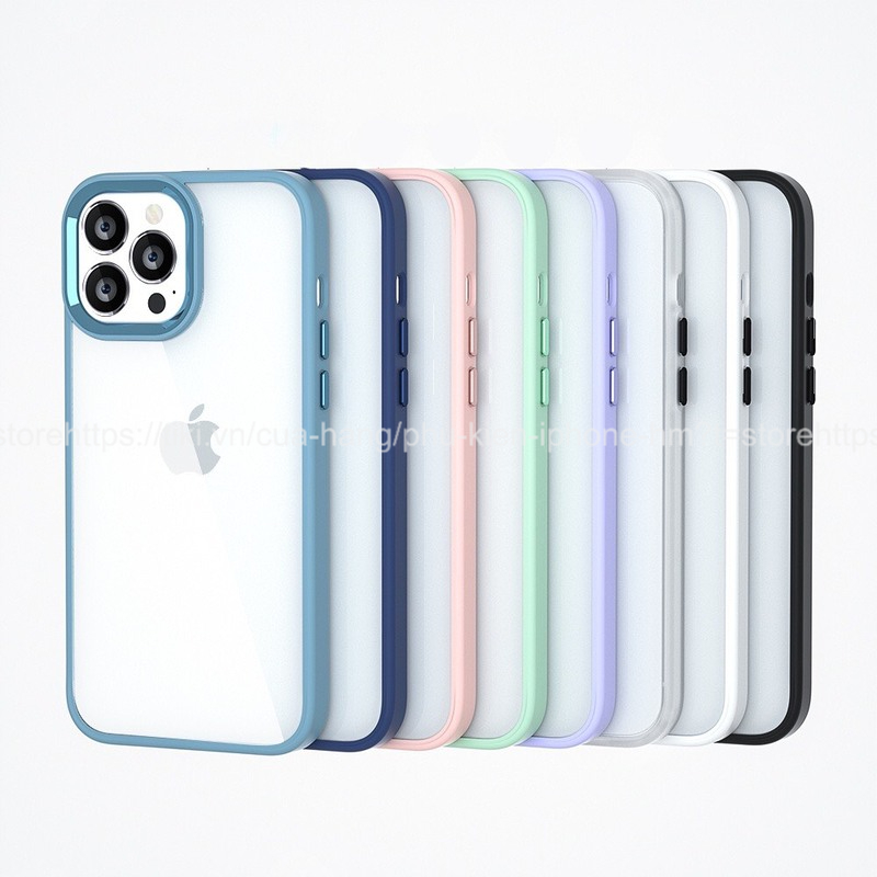 Ốp lưng VIỀN VUÔNG trong suốt VÒNG CAMERA NỔI BẬT chống ố vàng dành cho iphone 6/6plus/6s/6splus/7/7plus/8/8plus/x/xr/xs/11/12/13/pro/max/plus/promax