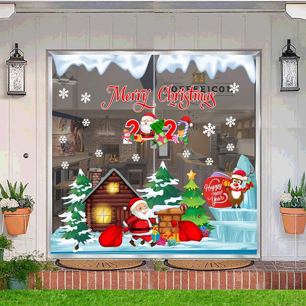 DECAL TRANG TRÍ NOEL 2021 COMBO SỐ 66