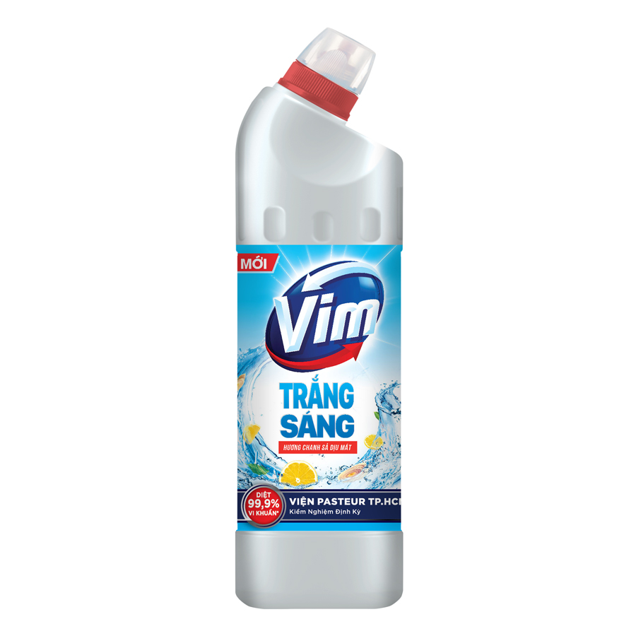 Tẩy rửa bồn cầu VIM chanh sả 880ml (chai) - [8934868161455]