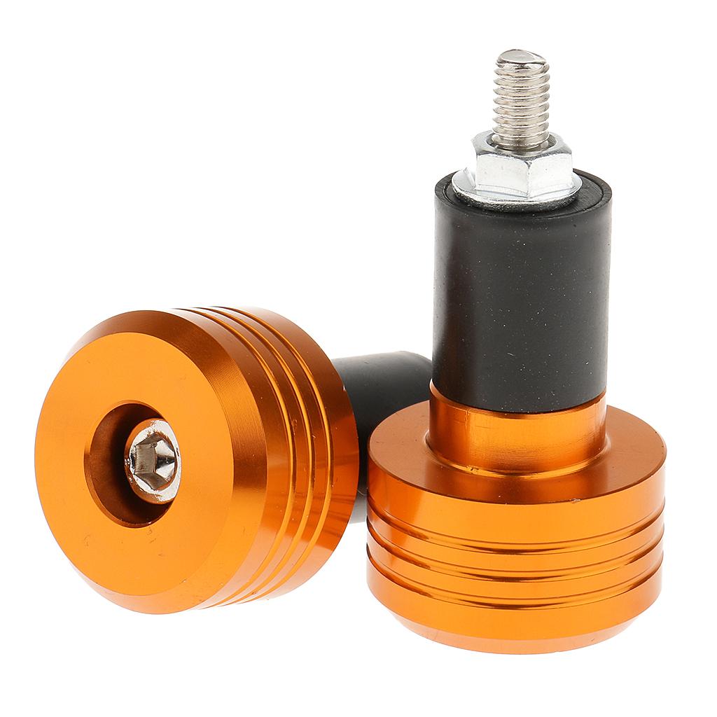 22mm Motorcycle Handlebar Hand Grips & Bar End Set for