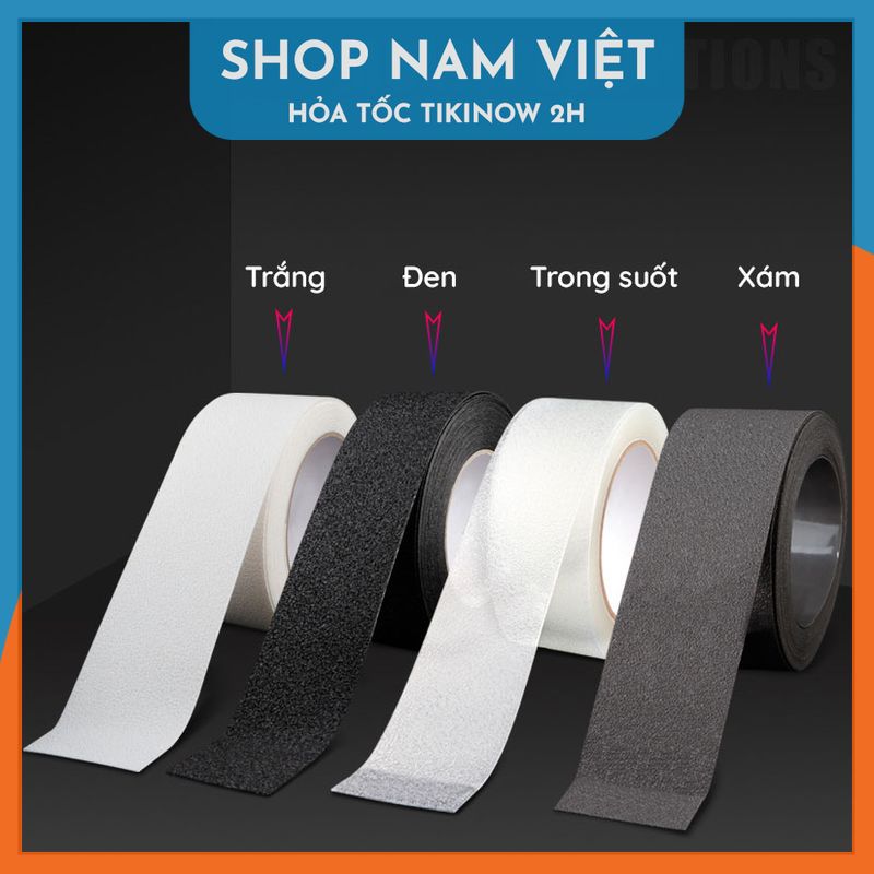 Băng Keo Nhám Chống Trơn Trượt Cầu Thang, Bậc Cửa Oto