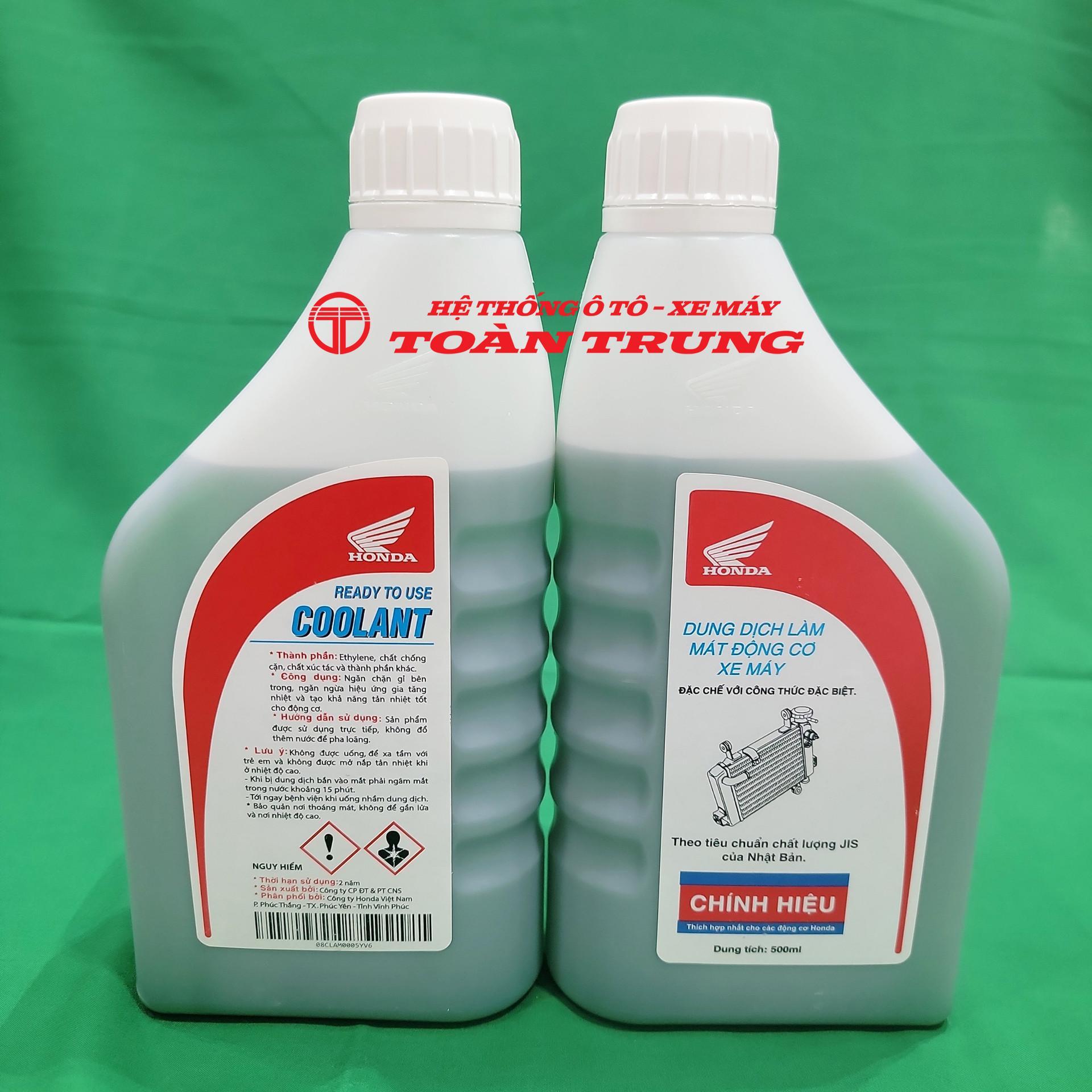 Chai nước làm mát 500ml chính hãƞg Honda &quot;08CLAM0005YV6&quot;