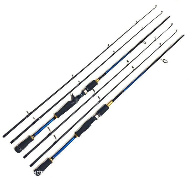 Cần Câu Lure 2 ngọn Shimano FOC, máy đứng, máy ngang, 1m8 2m1 2m4 Chuyên câu cá lóc kangh