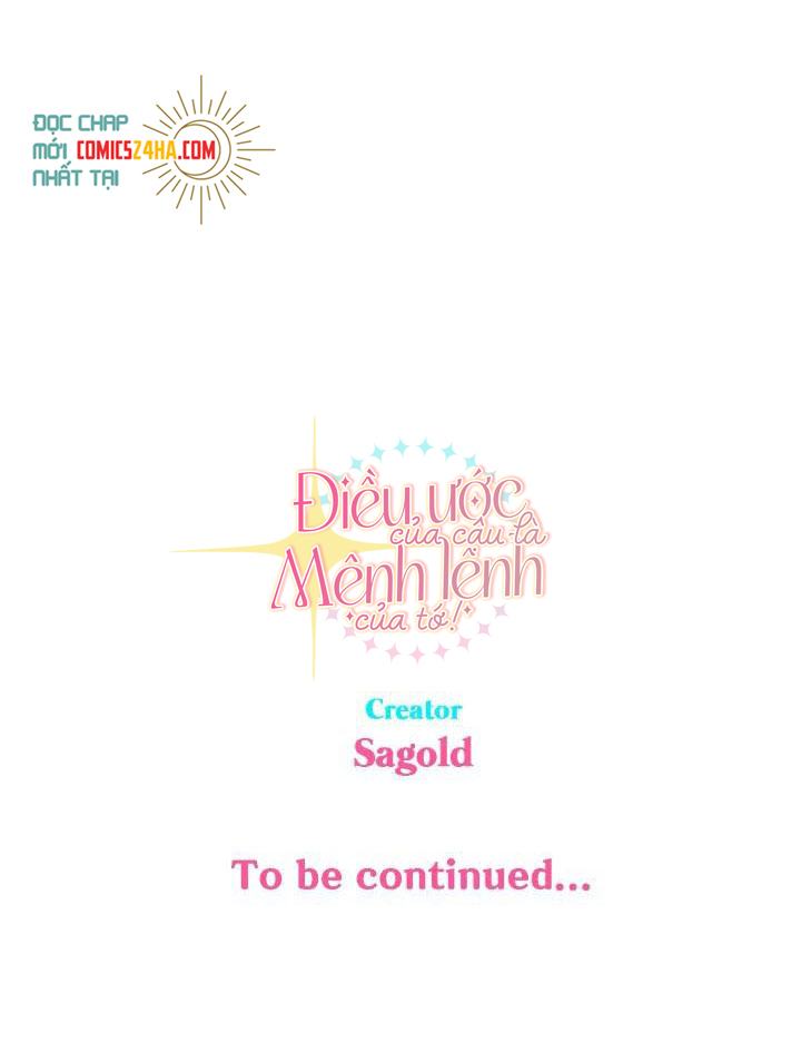 điều ước của cậu là mệnh lệnh của tớ chapter 23 36