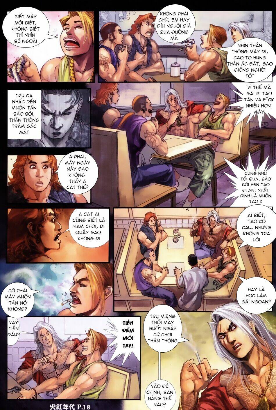 hỏa hồng niên đại hắc cốt đường chapter 61 17