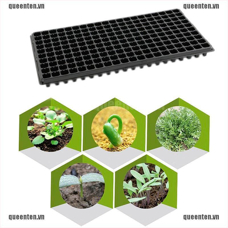 200Cells Seedling Growing Cases Germination Plant Propagation Nursery Tray QUVN