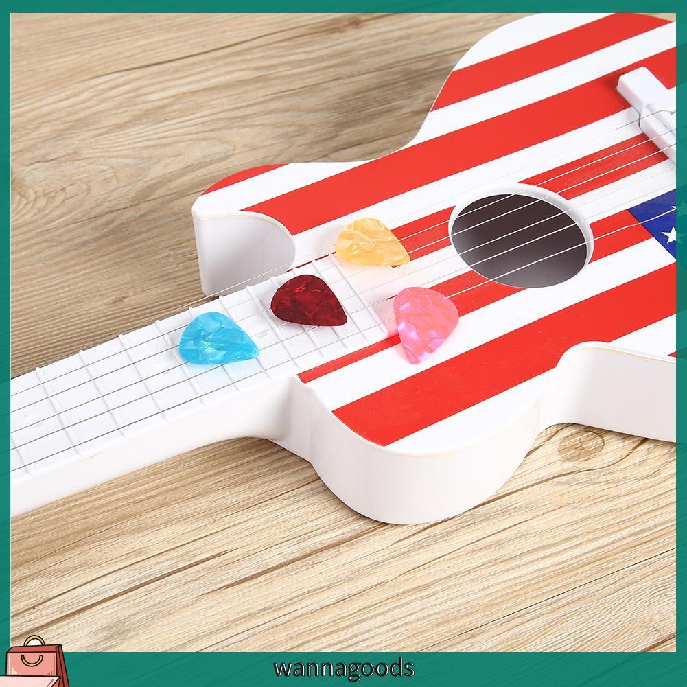 1 Bộ Móc Khóa Bao Da Đựng Miếng Gảy Đàn Guitar