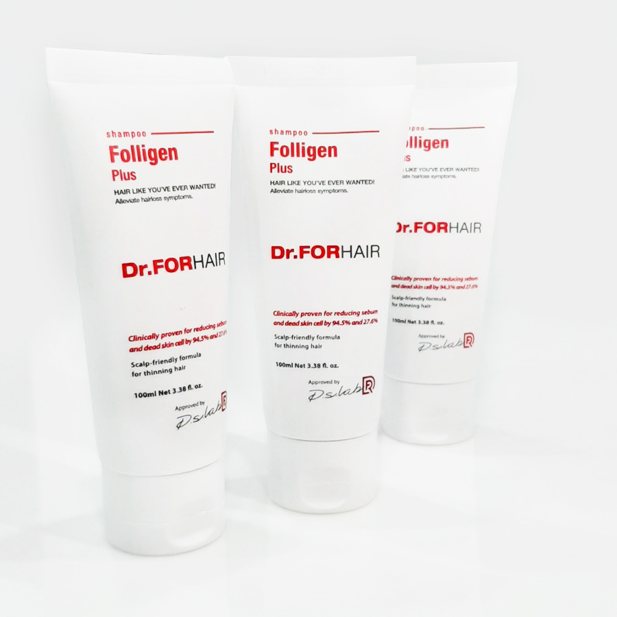 Dầu gội đầu ngăn rụng tóc kích thích mọc tóc Dr.FORHAIR Folligen Plus Shampoo 100ml