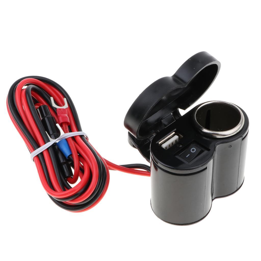 Dual USB Car Lighter Socket Charger