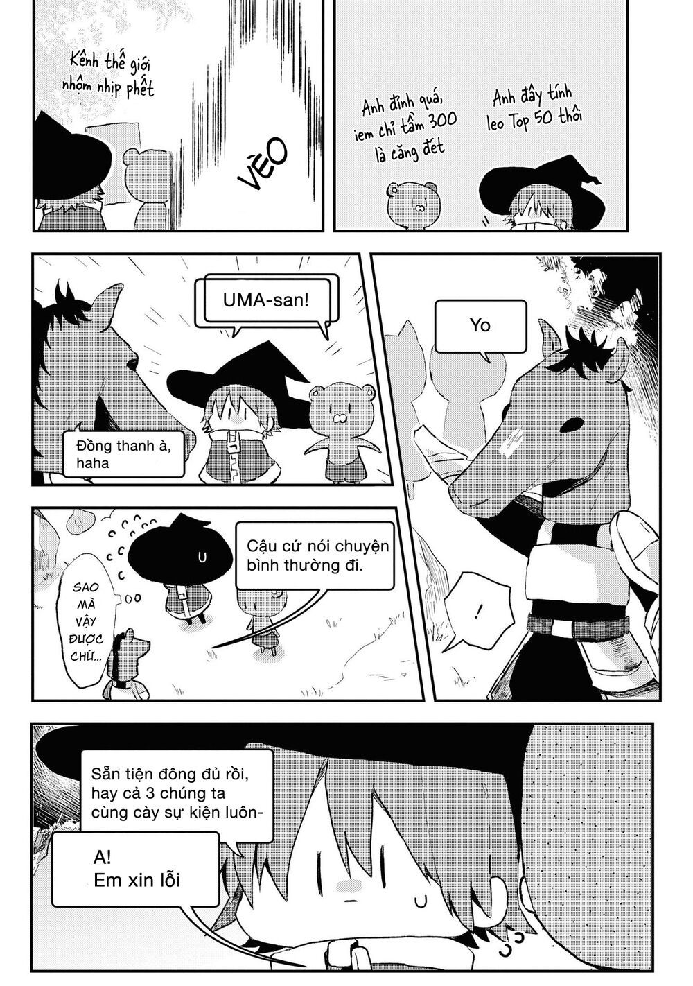 đồng đội game online, té là ngài sếp khó tính chapter 11 3