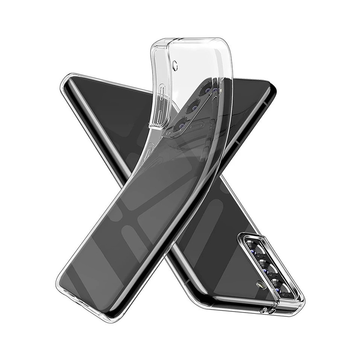 Ốp lưng silicon trong suốt cho điện thoại SAMSUNG GALAXY S20FE/ S21/ S21+/ S21 Ultra/ S22/ S22+/ S22 Ultra