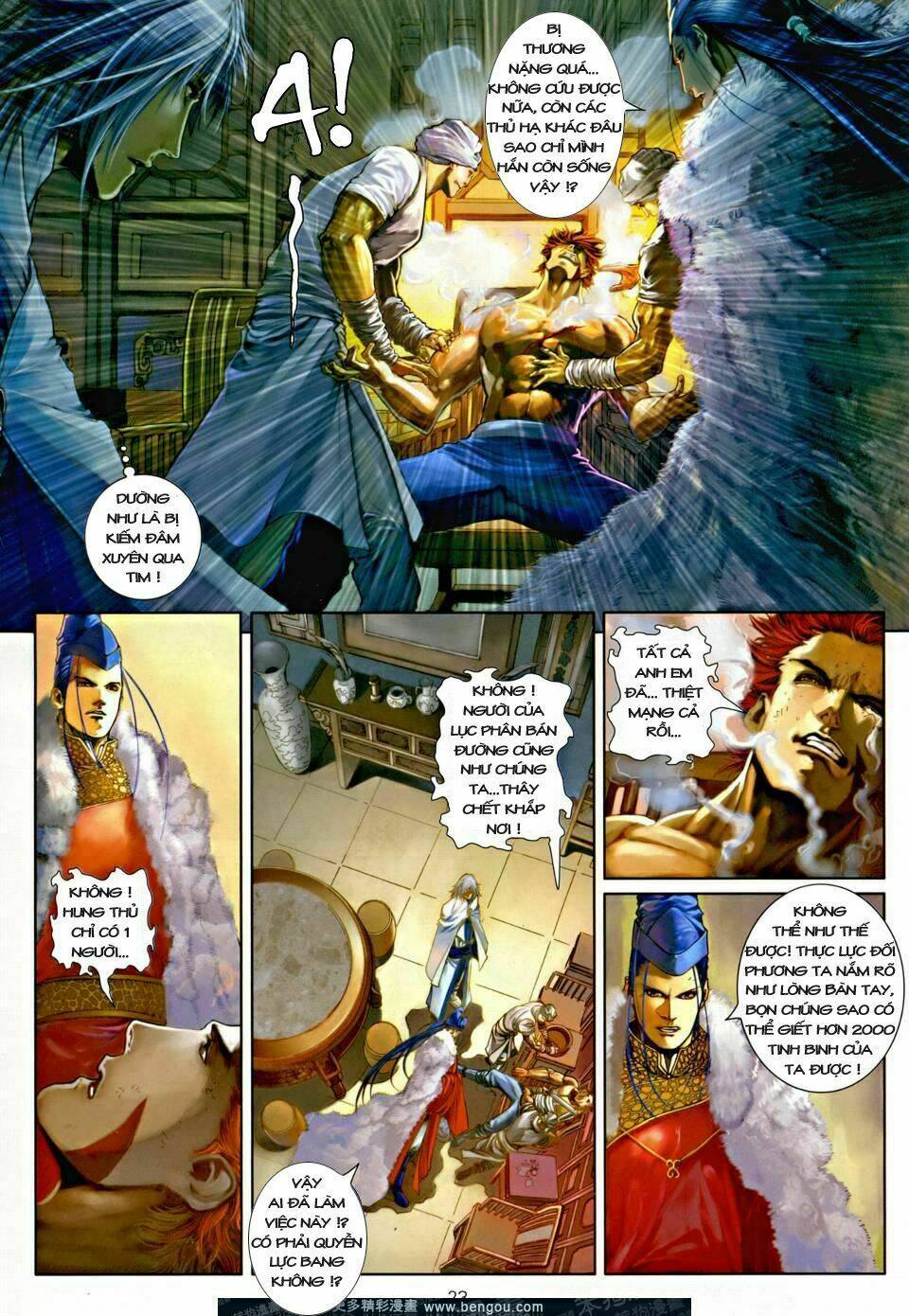 ôn thuỵ an quần hiệp truyện chapter 4 21