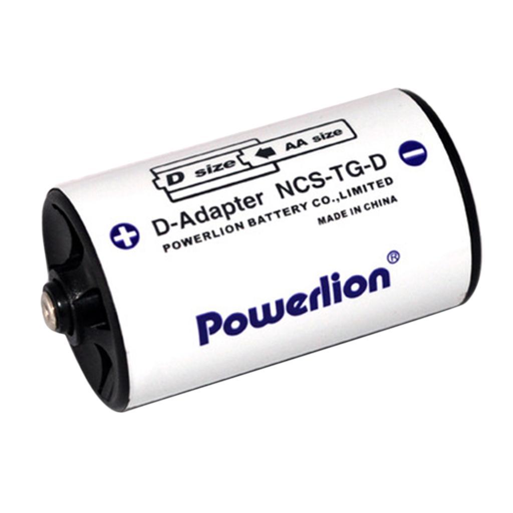 AA To D Size Cell Battery Converter Adaptor Adapter Holder