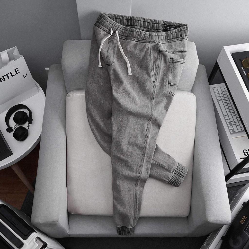 Quần jean jogger bigsize nam siêu co giãn tới 140kg