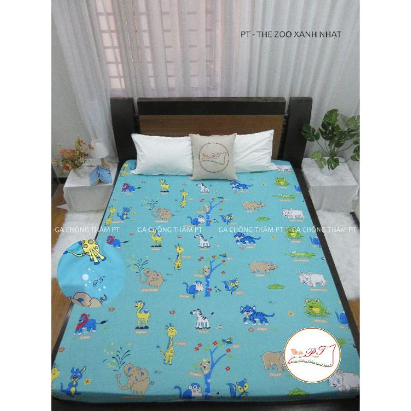 Ga chống thấm PT thun phủ nano the zoo xanh nhạt