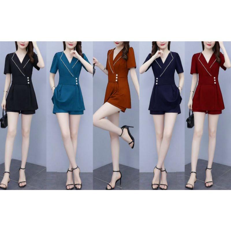 SÉT BỘ CỔ VEST VIỀN REN NHÍ