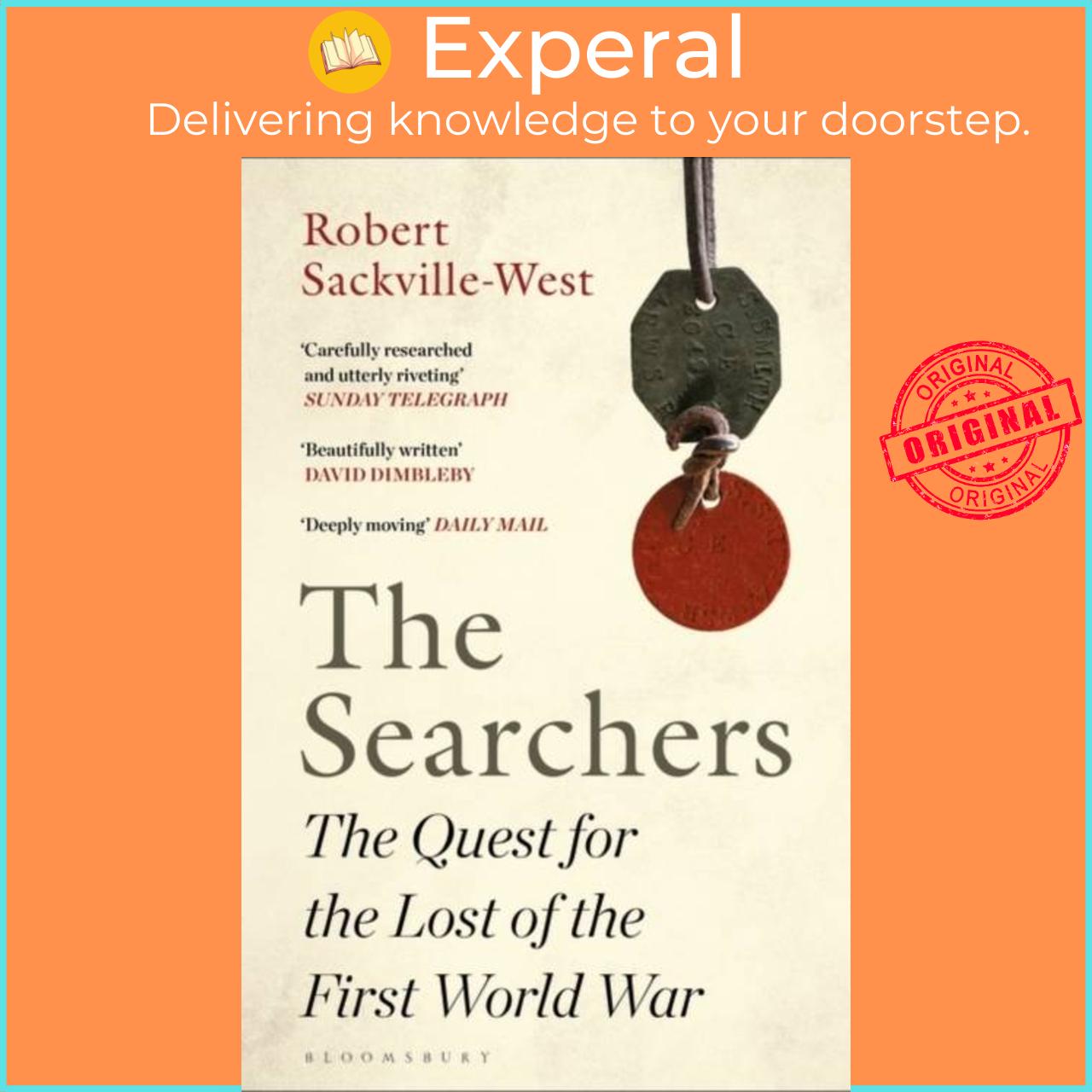 Sách - The Searchers - The Quest for the Lost of the First World War by Robert Sackville-West (UK edition, paperback)