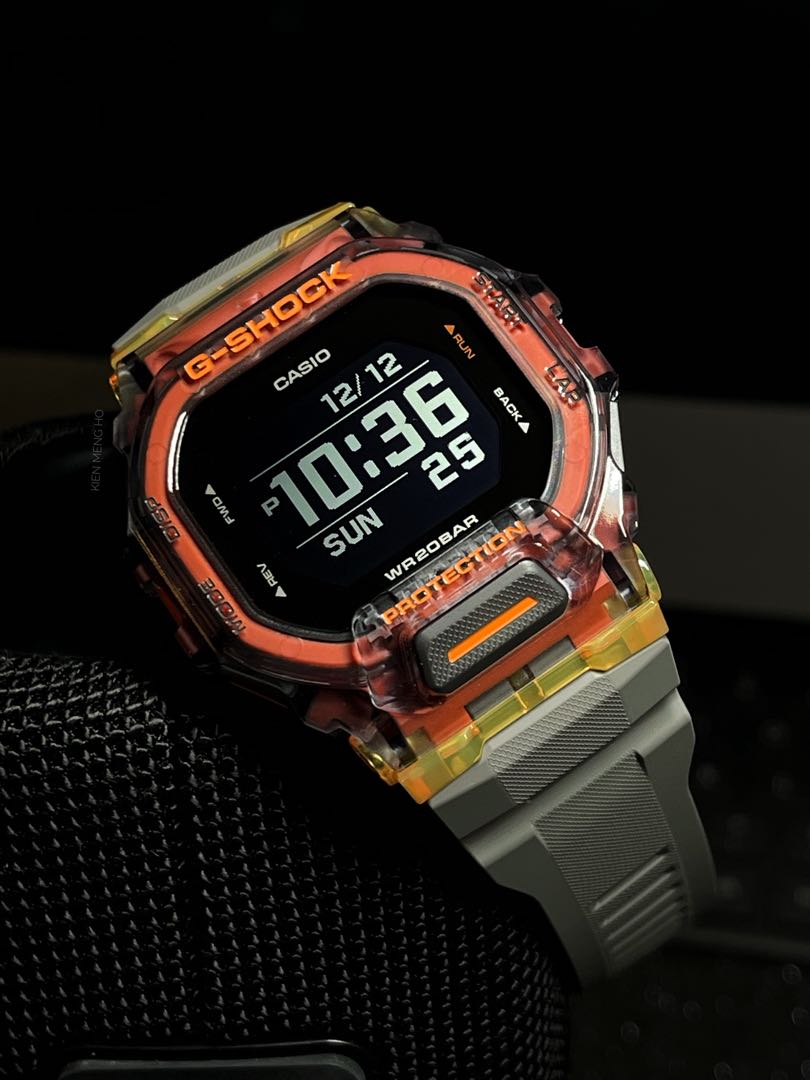 Đồng Hồ Nam Dây Nhựa Casio G-Shock GBD-200SM-1A5DR Bluetooth - GBD-200SM-1A5 Chính Hãng