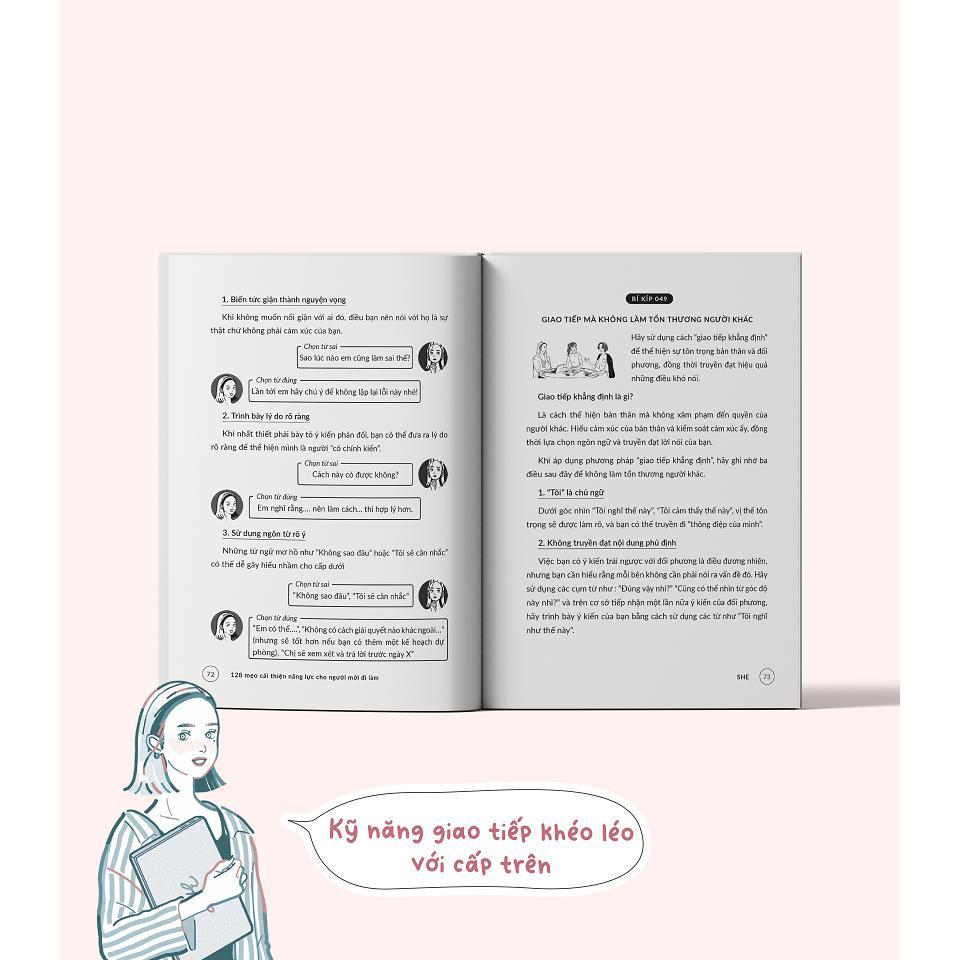 Sách - 128 Mẹo Cải Thiện Năng Lực Cho Người Mới Đi Làm - AZ Việt Nam