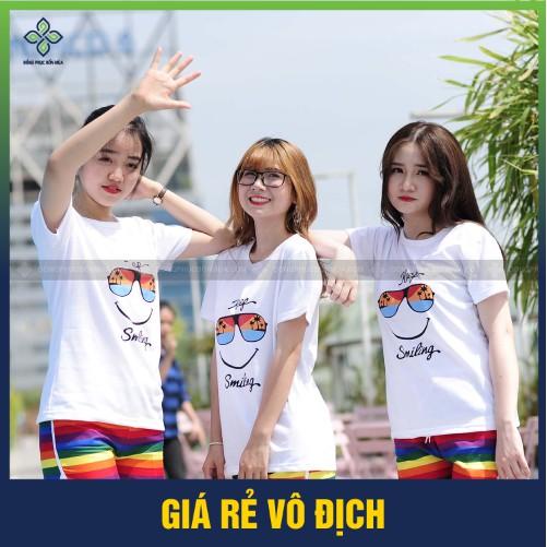 Áo Thun Đồng Phục Đi Biển, Team Building Nhóm, Công Ty-Đồng Phục Bốn Mùa