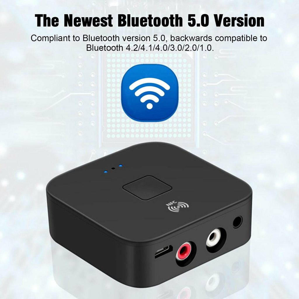 BỘ PHÁT NHẠC BLUETOOTH NFC - SÓNG XA 10M - AUDIO 3.5