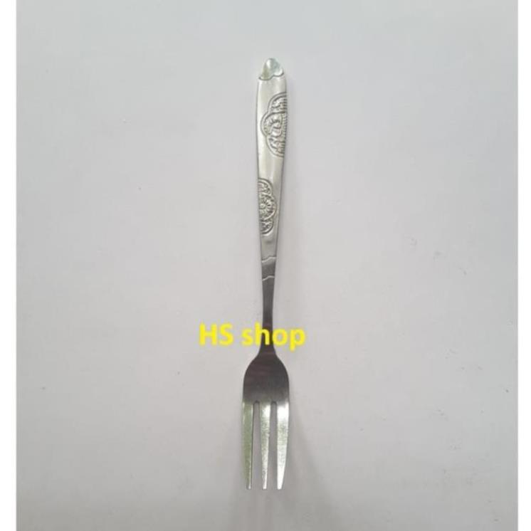 Combo 05 Dĩa inox cao cấp dài 13cm - Bền, đẹp, cứng cáp, lịch sự - HS Shop Thủ Đức