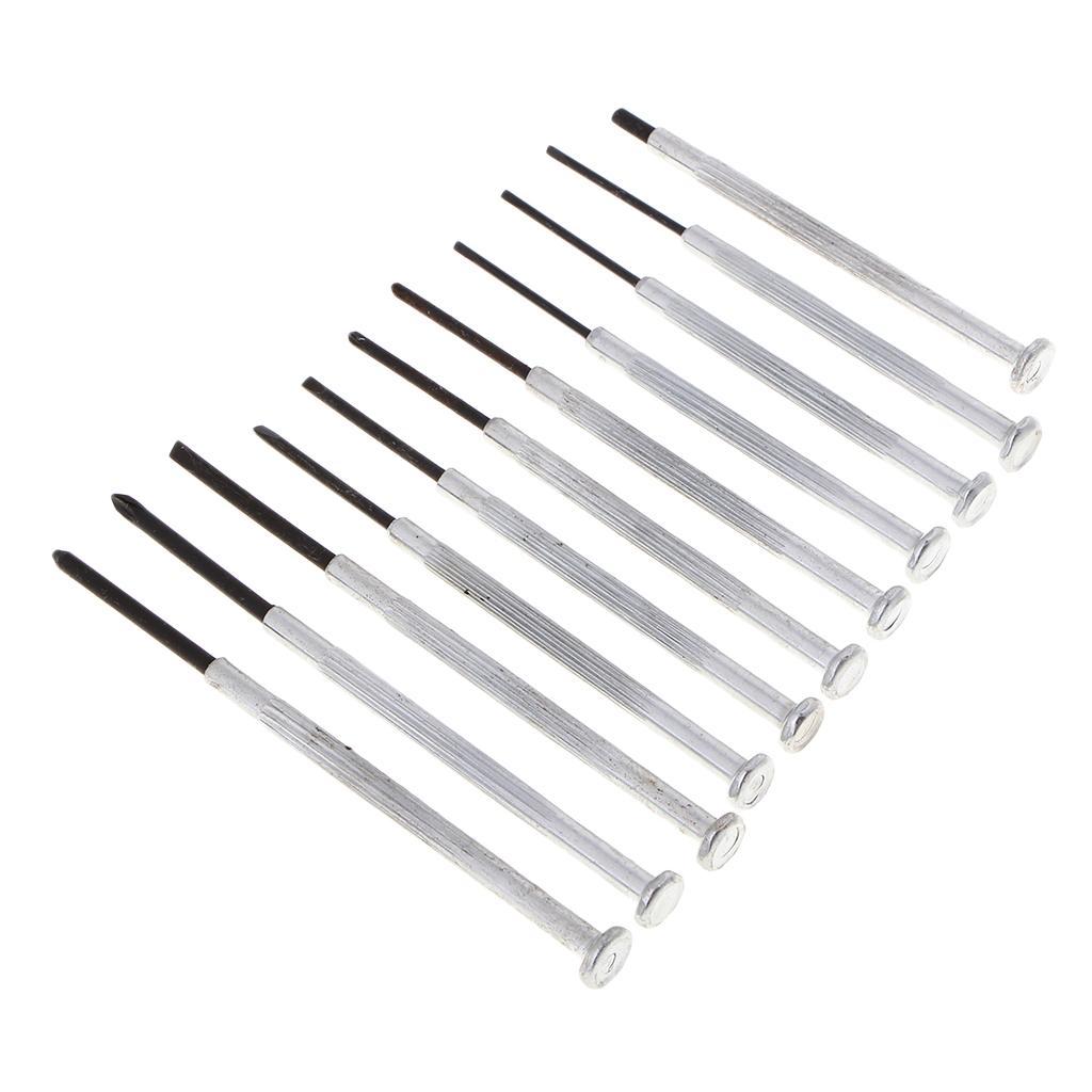 11pcs/set Mini Precision Screwdriver Set - for Jeweller Glasses Phone Repair