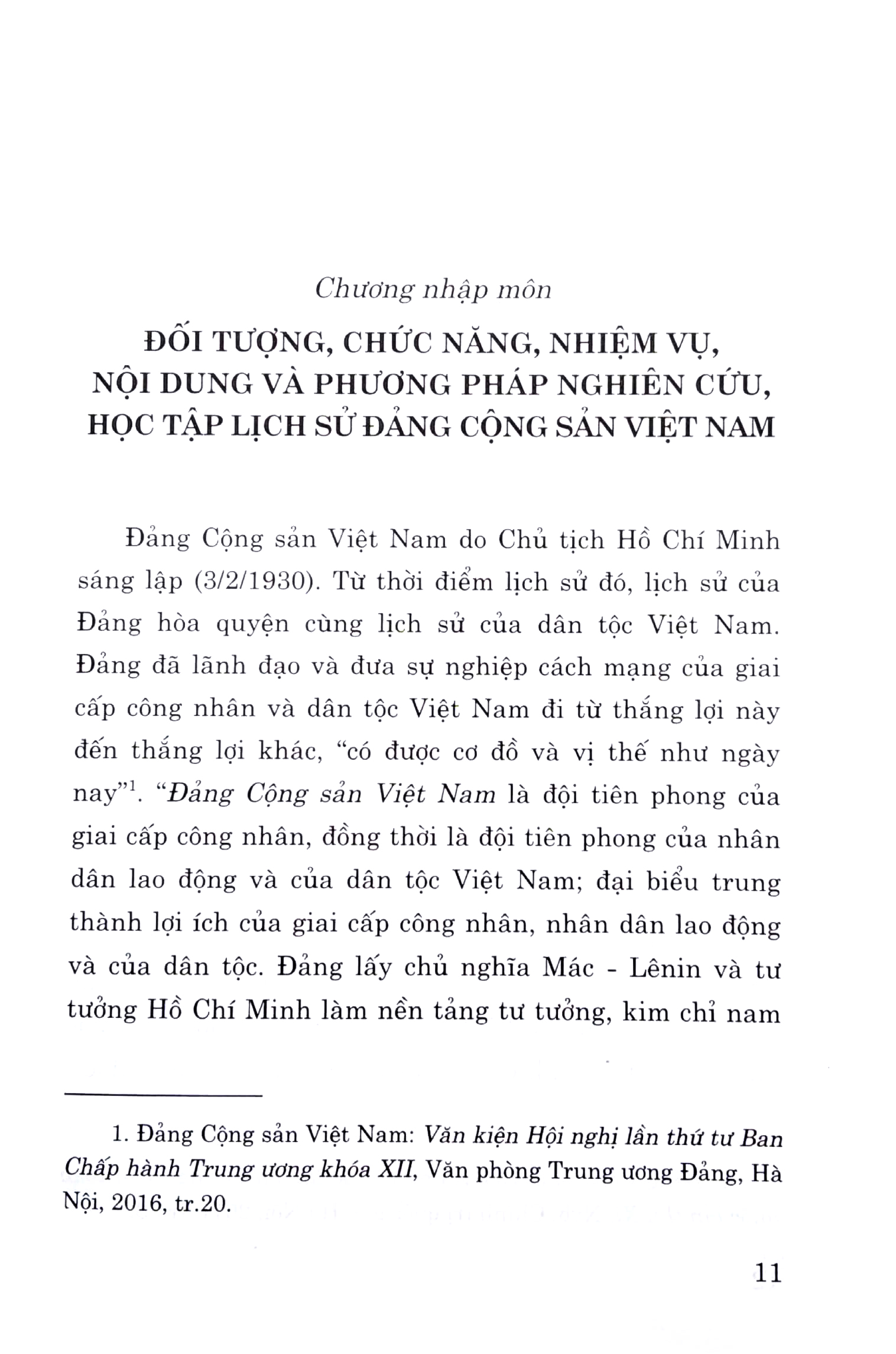 Giáo Trình Lịch Sử Đảng Cộng Sản Việt Nam (Dành Cho Bậc Đại Học Hệ Không Chuyên Lý Luận Chính Trị)