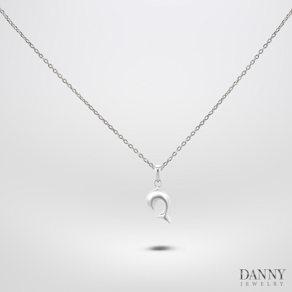Dây Chuyền Có Mặt Danny Jewelry Bạc 925 Xi Rhodium Biểu Tượng Cá Heo DM052