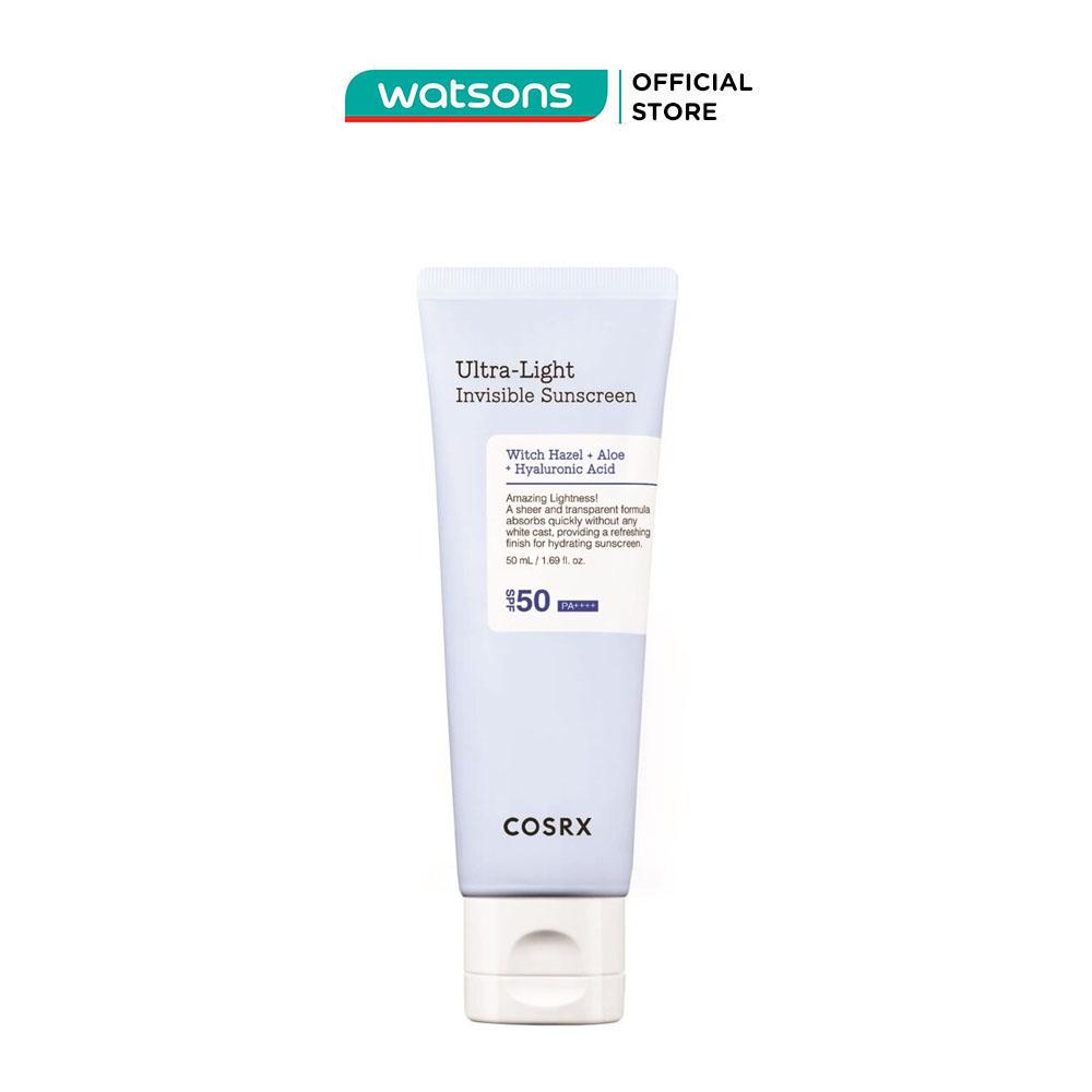 Kem Chống Nắng Cosrx Ultra-Light Invisible Sunscreen SPF50 PA++++ 50ml
