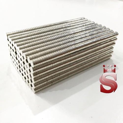 Nam châm vĩnh cửu kích thước 6x2mm