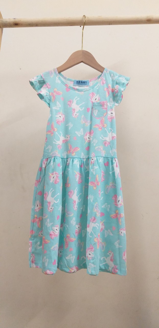 Váy cotton vải xuất dư mới về cho bé size đại 18-39kg