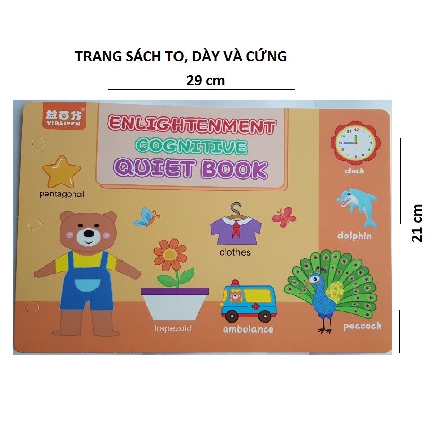 Bộ bóc dán thông minh cho bé 17 chủ đề , dùng nhiều lần, giúp bé vừa chơi, vừa học tiếng Anh