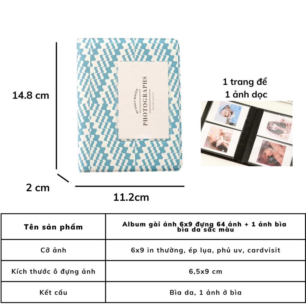 Collect book album ảnh mini 6x9 chứa 65 ảnh, 36 ảnh, 41 ảnh làm binder card, lomo card, quà tặng