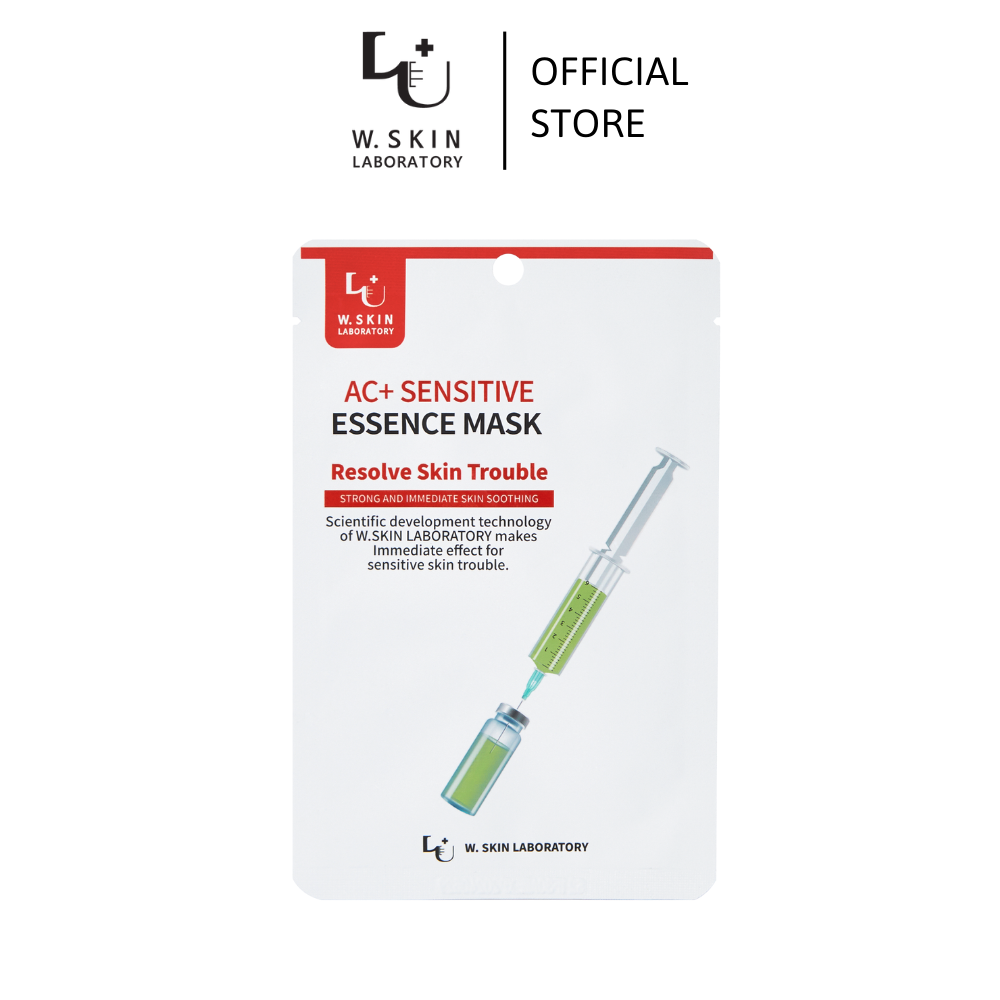Mặt nạ tinh chất làm dịu da tức thì cho da nhạy cảm AC+ SENSITIVE ESSENCE MASK 22ml/ 1 sheet