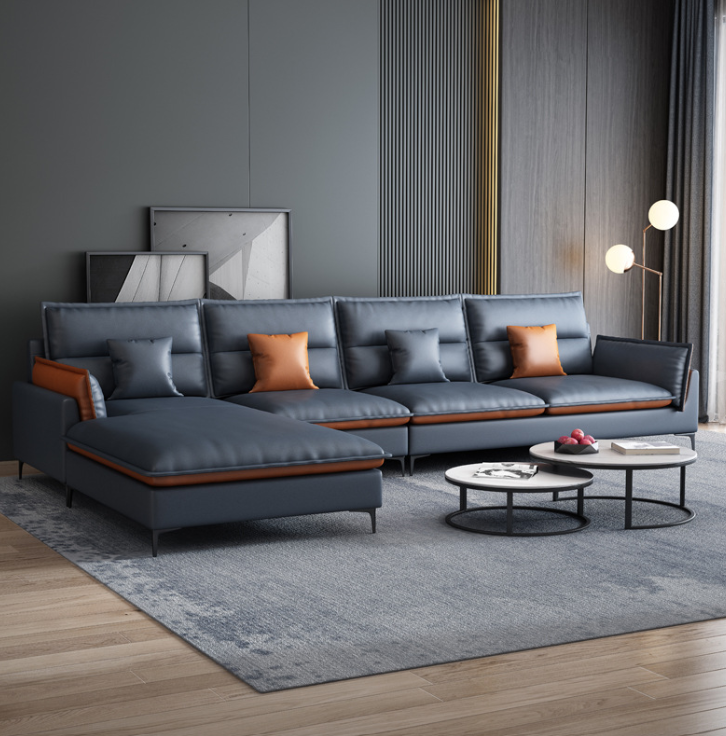 Bộ sofa phòng khách cao cấp Juno Sofa kèm ghế đơn HDCT-16