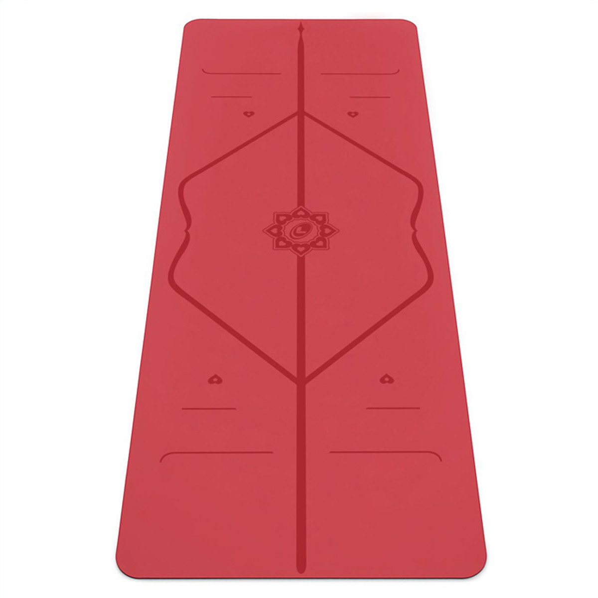 Thảm Yoga Định Tuyến TPE 2 Lớp Cao Cấp Amalife + Bao Thảm + Dây Buộc