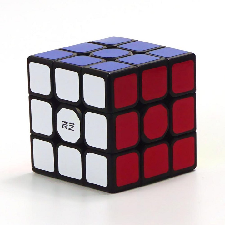 Đồ chơi trí tuệ Rubik 3x3 QiYi Sail W Rubic 3 Tầng Khối Lập Phương 3x3x3 Đồ Chơi Thông Minh 56mm x 56mm x 56mm viền đen