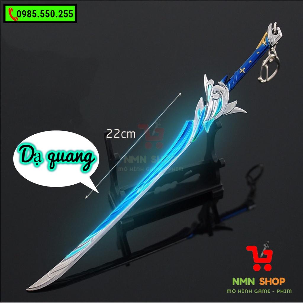 Mô hình game Genshin Impact - Haran Geppaku Futsu 22cm - Phiên bản màu dạ quang