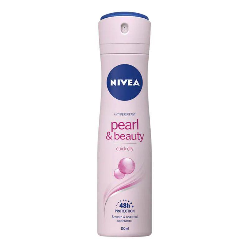 Xịt Ngăn Mùi Ngọc Trai Đẹp Quyến Rũ Nivea Chai 150ML-8850029212746
