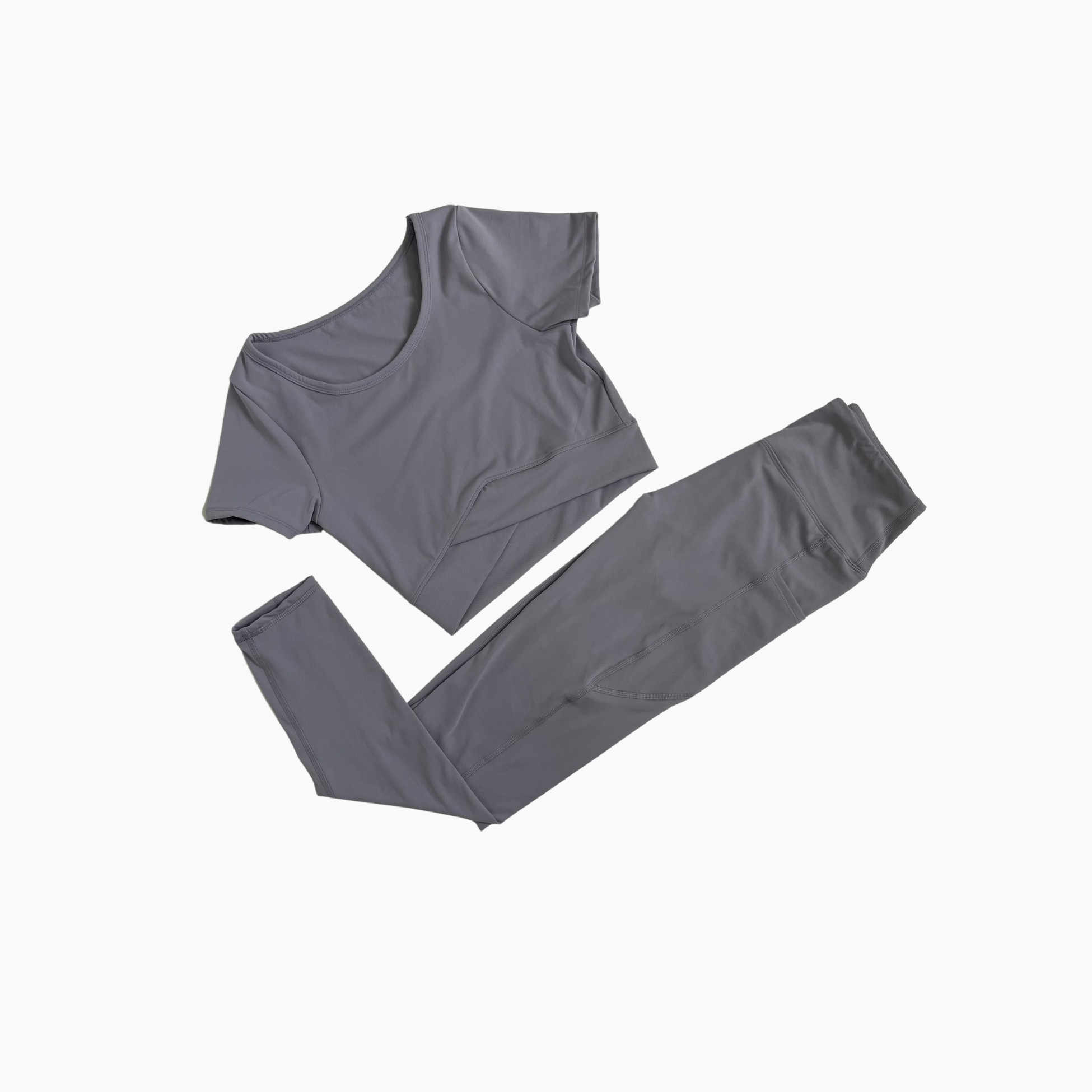 Set Đồ Tập Yoga Gym Thiết Kế Cao Cấp - Áo bra  Kín - Quần Legging Cạp Cao Tôn Dáng S40041