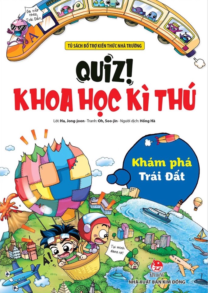Sách - Quiz! Khoa Học Kì Thú: Khám Phá Trái Đất