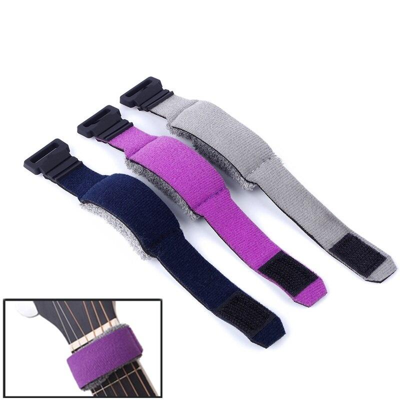 1PC Guitar Fret Strings Mute Dampeners Strap Muter Wraps Acoustic Classic Guitars Bass Ukulele Instruments Guitar Accessories