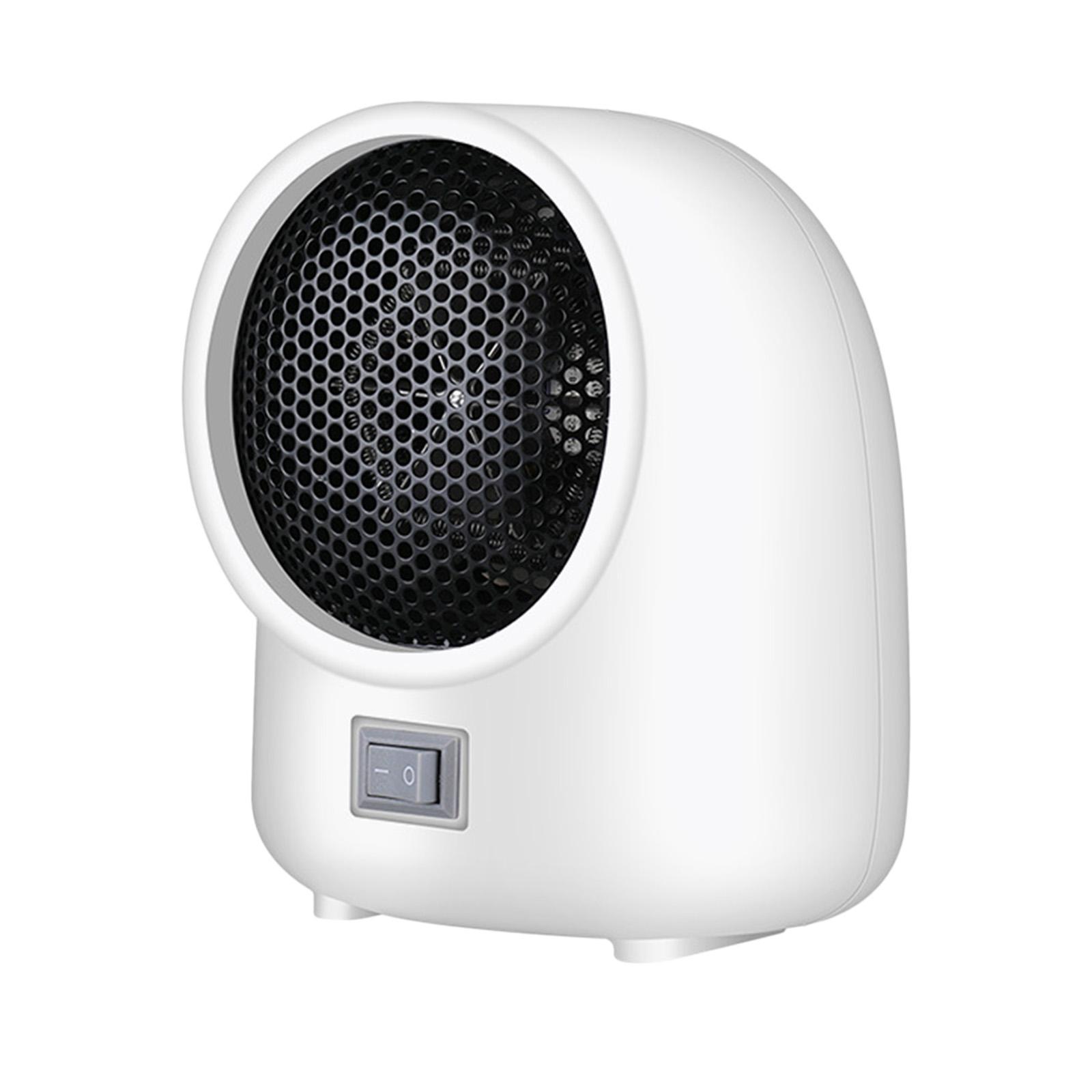 Mini Space Fan Heater Electric 400W Overheat Protection Convection Heating