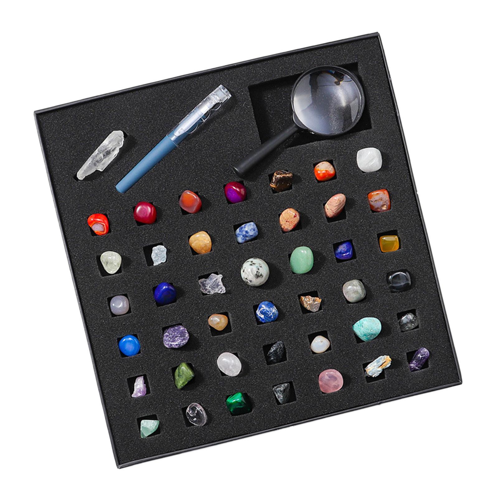 Rock and Mineral Collection Geology Educational Toys Activities for Decors
