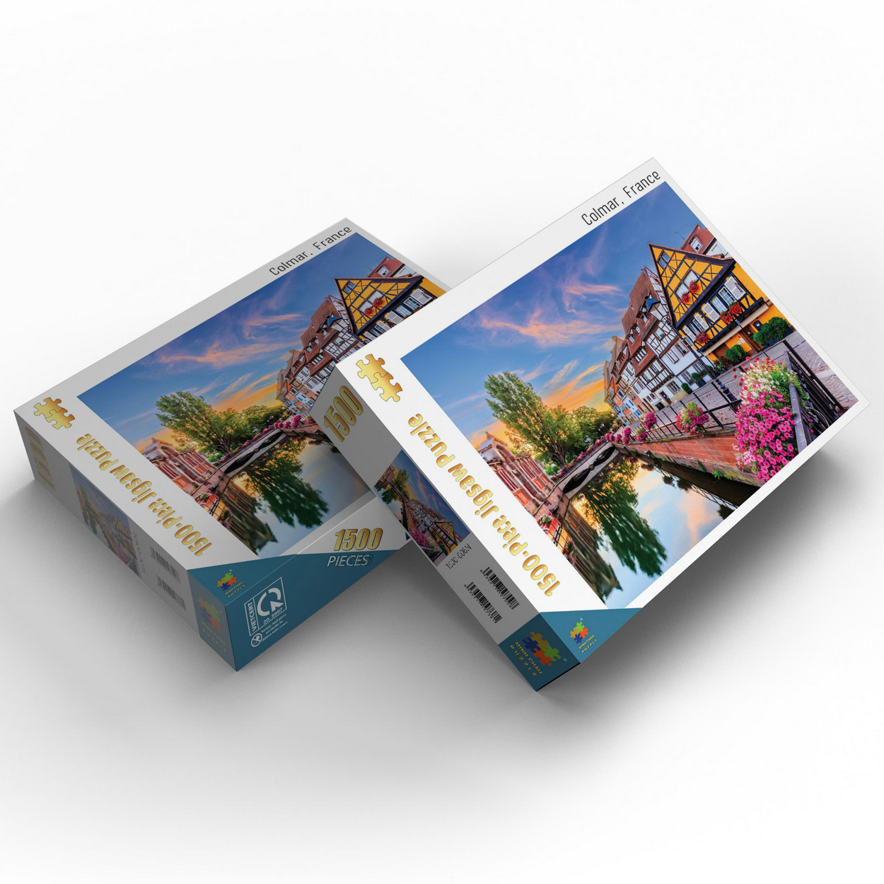 Colmar, France - Bộ Tranh Ghép Hình Minh Châu 1500 Mảnh Kích Thước 60x80cm