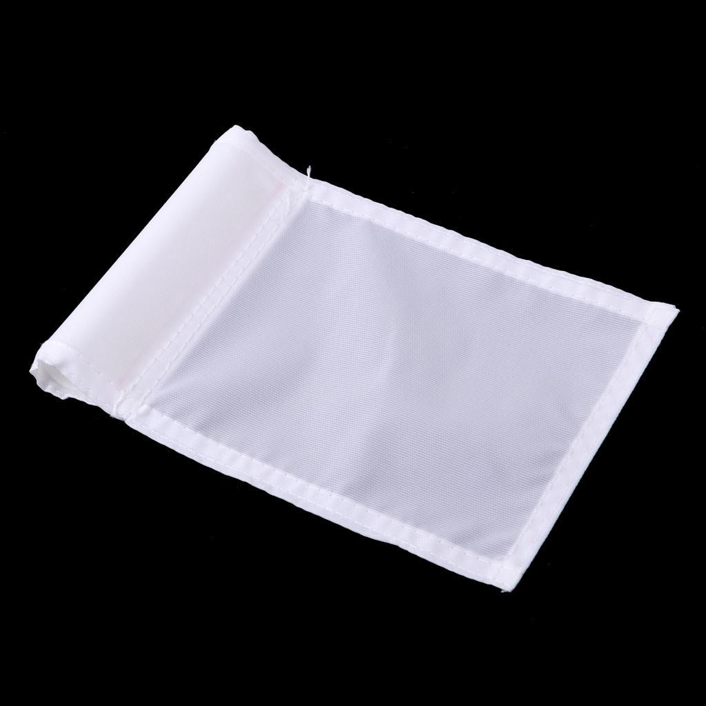 2x 7x5" Nylon Golf Putting Practice Green Flag Aids For indoor  Backyard