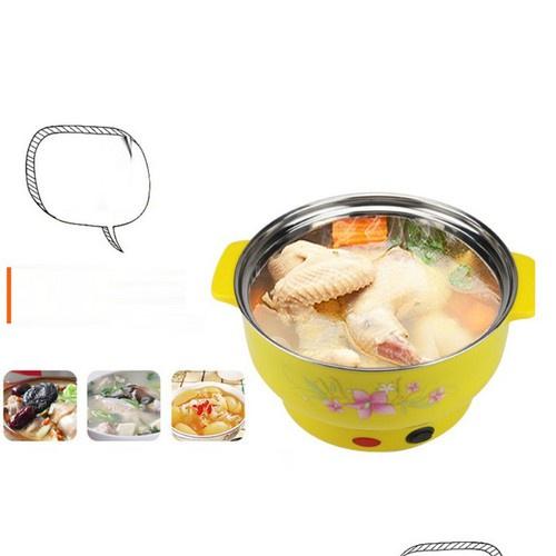 Nồi Lẩu Điện 26,28cm Nắp Kính Siêu Tiện Dụng Phù Hợp Nhiều Gia Đình